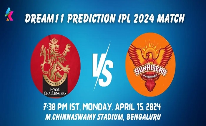 rcb vs srh dream 11 prediction