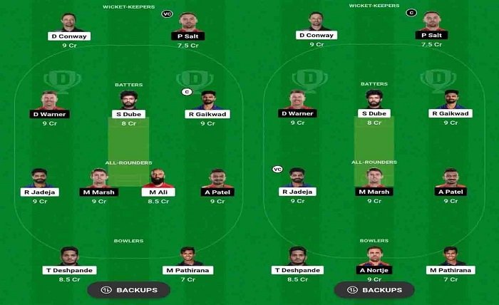 dream11 team today