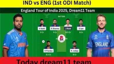 today dream11 team